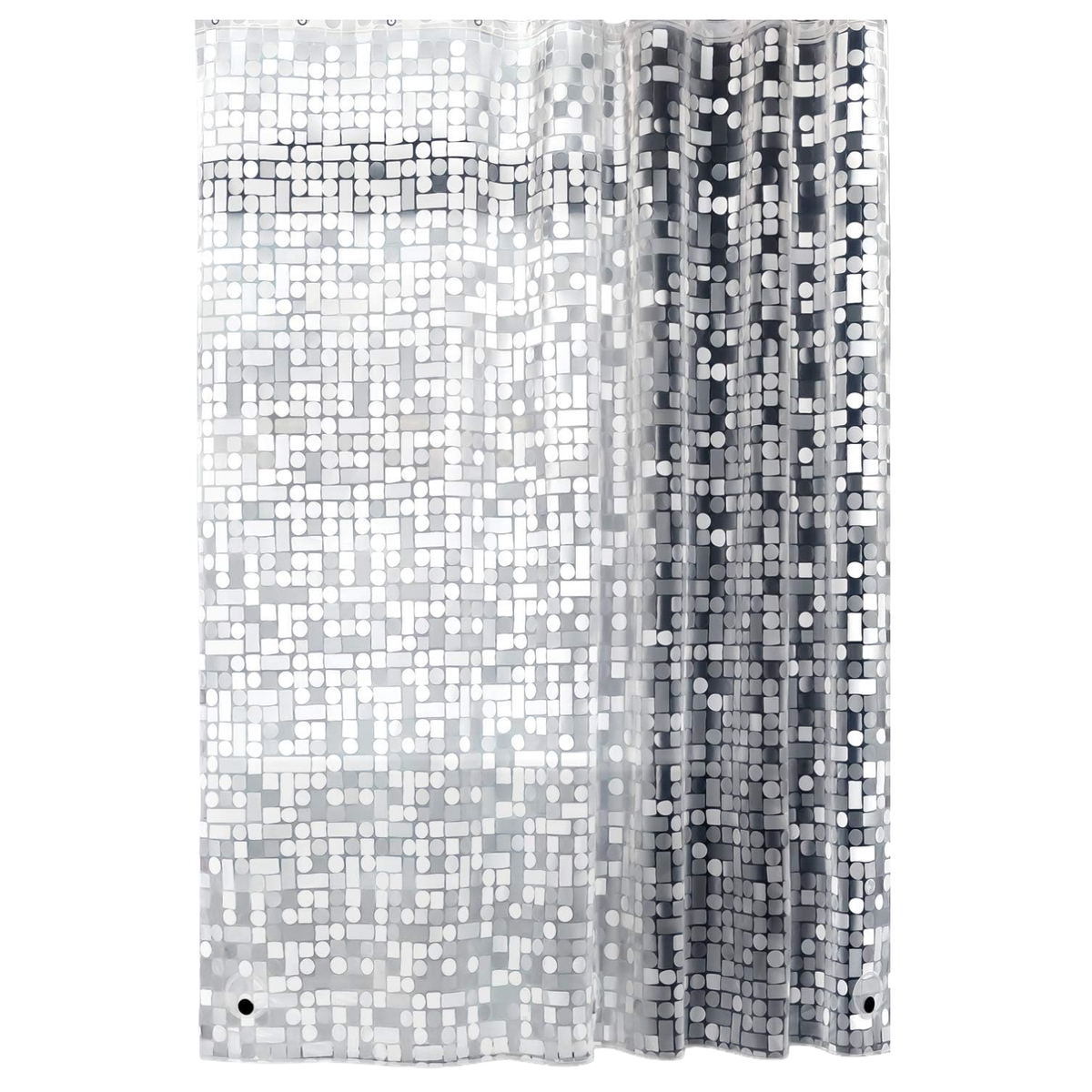 s-zoom.filetakealot-100368644-1.png Shower Curtain, 180x180 cm, Waterproof, Geometric Patterns - Image 1