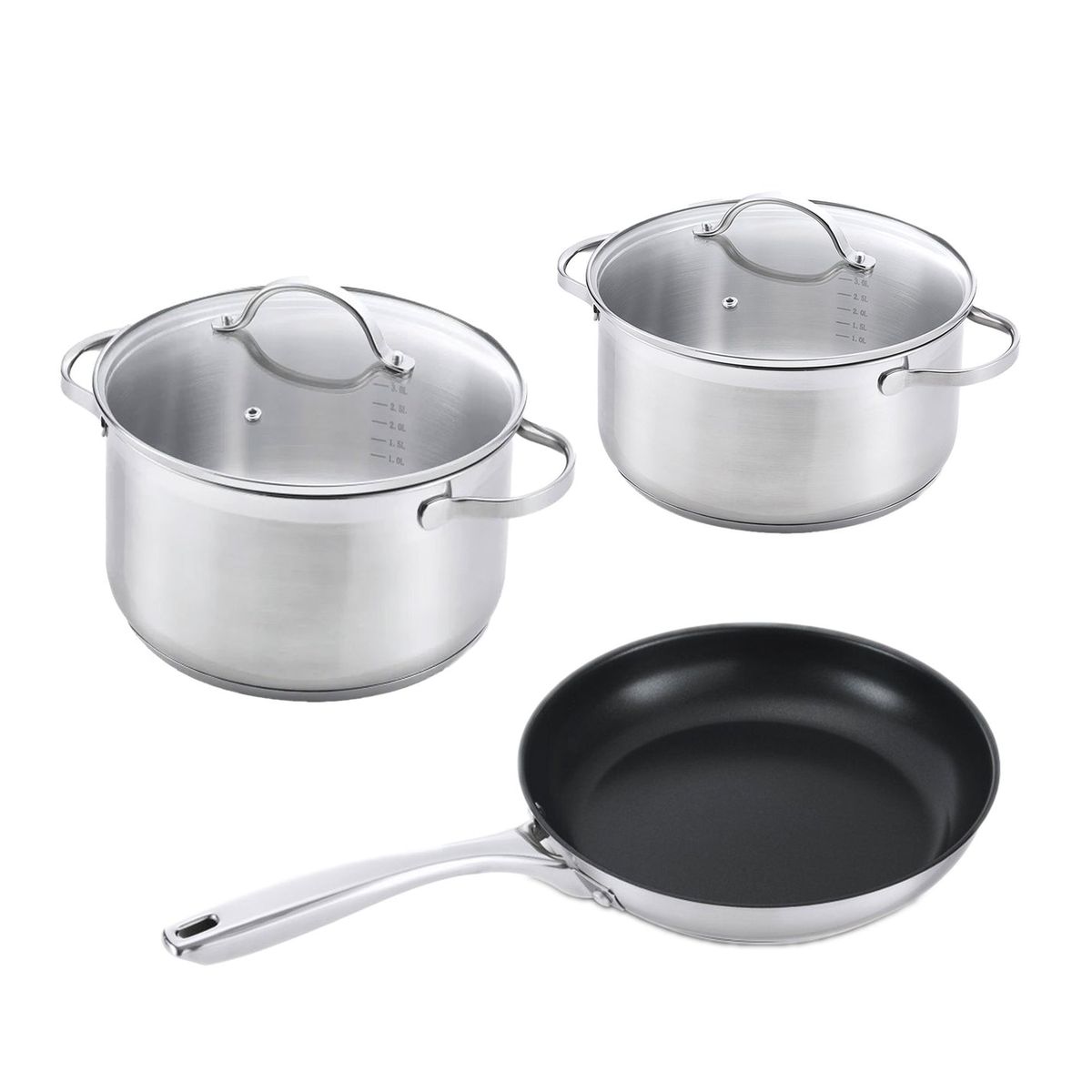 s-zoom.filetakealot-100471728-1.jpg Brabantia Amsterdam 5 piece Cookware Set with Non-Stick Pan - Image 1