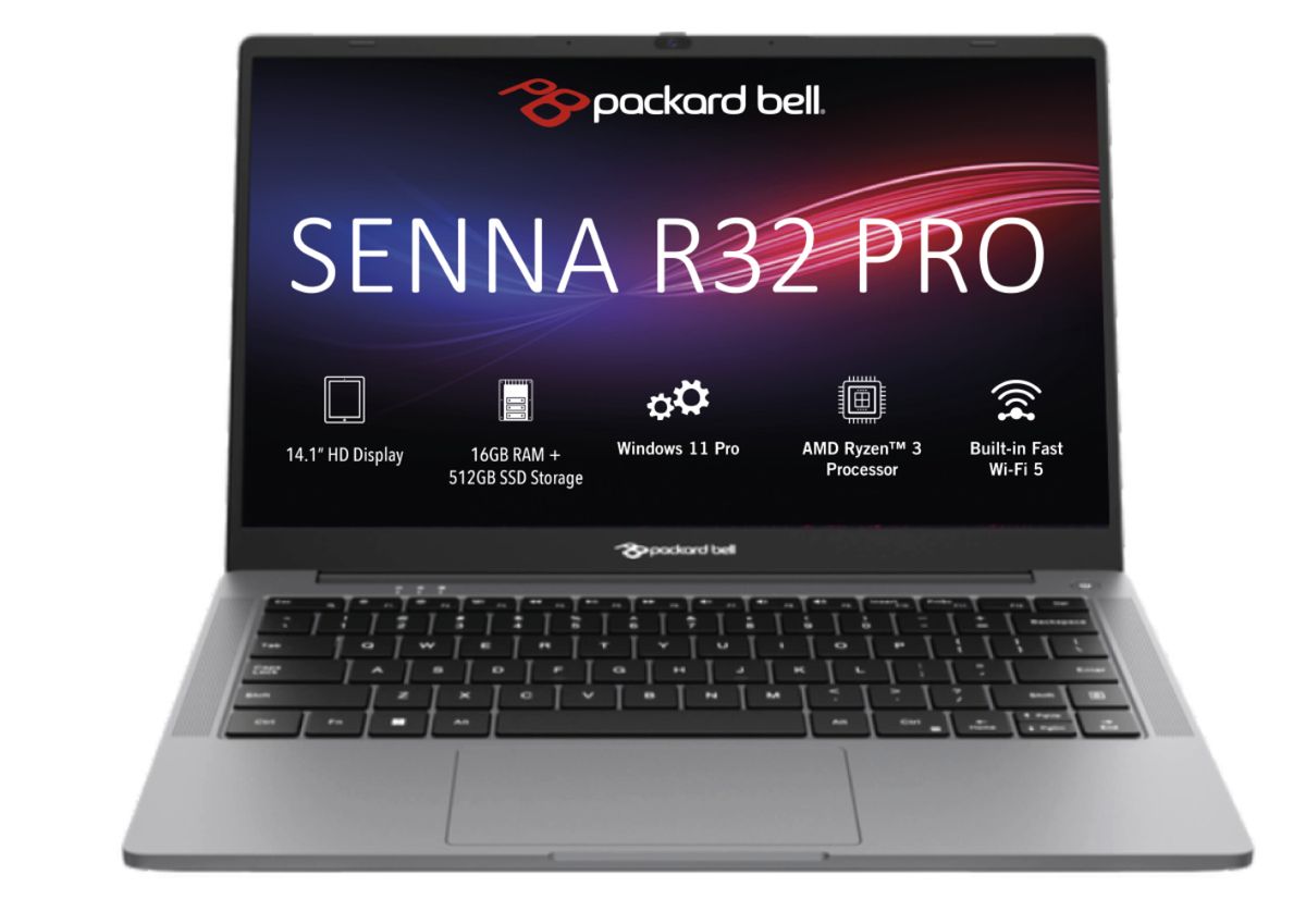 s-zoom.filetakealot-100500225-1.jpg Packard Bell Senna R32 Pro 14.1" Ryzen 3 16GB + 512GB SSD Win 11 Laptop - Image 1