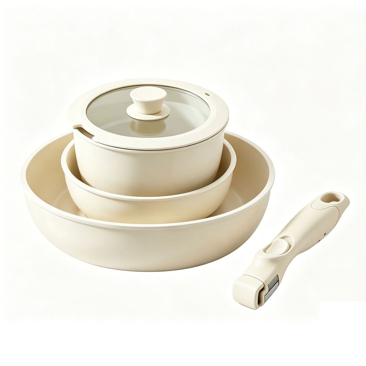 s-zoom.filetakealot-100622572-1.jpg 5-Piece Ceramic Nonstick Cookware Set with Detachable Handle for RV&Kitchen - Image 1