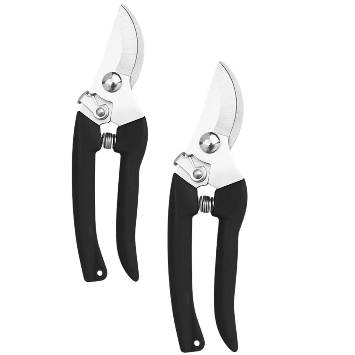 s-zoom.filetakealot-100921231-1.jpg 2 Piece Garden Bypass Pruning Clippers Steel Secateurs for Garden & Plant - Image 1