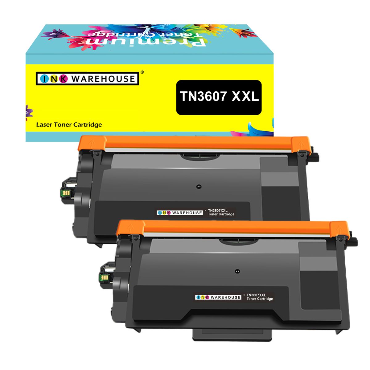 s-zoom.filetakealot-100933308-1.jpg Compatible Brother TN3607XXL / 3607XXL Black Toner Cartridge (Combo x 2) - Image 1