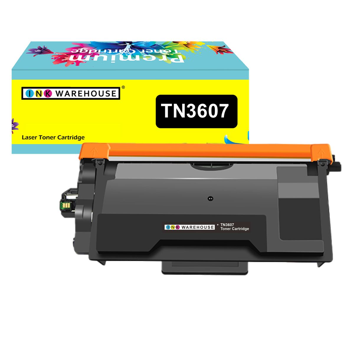 s-zoom.filetakealot-100933354-1.jpg Ink Warehouse Compatible Brother TN3607/ 3607 Black Toner Cartridge - Image 1