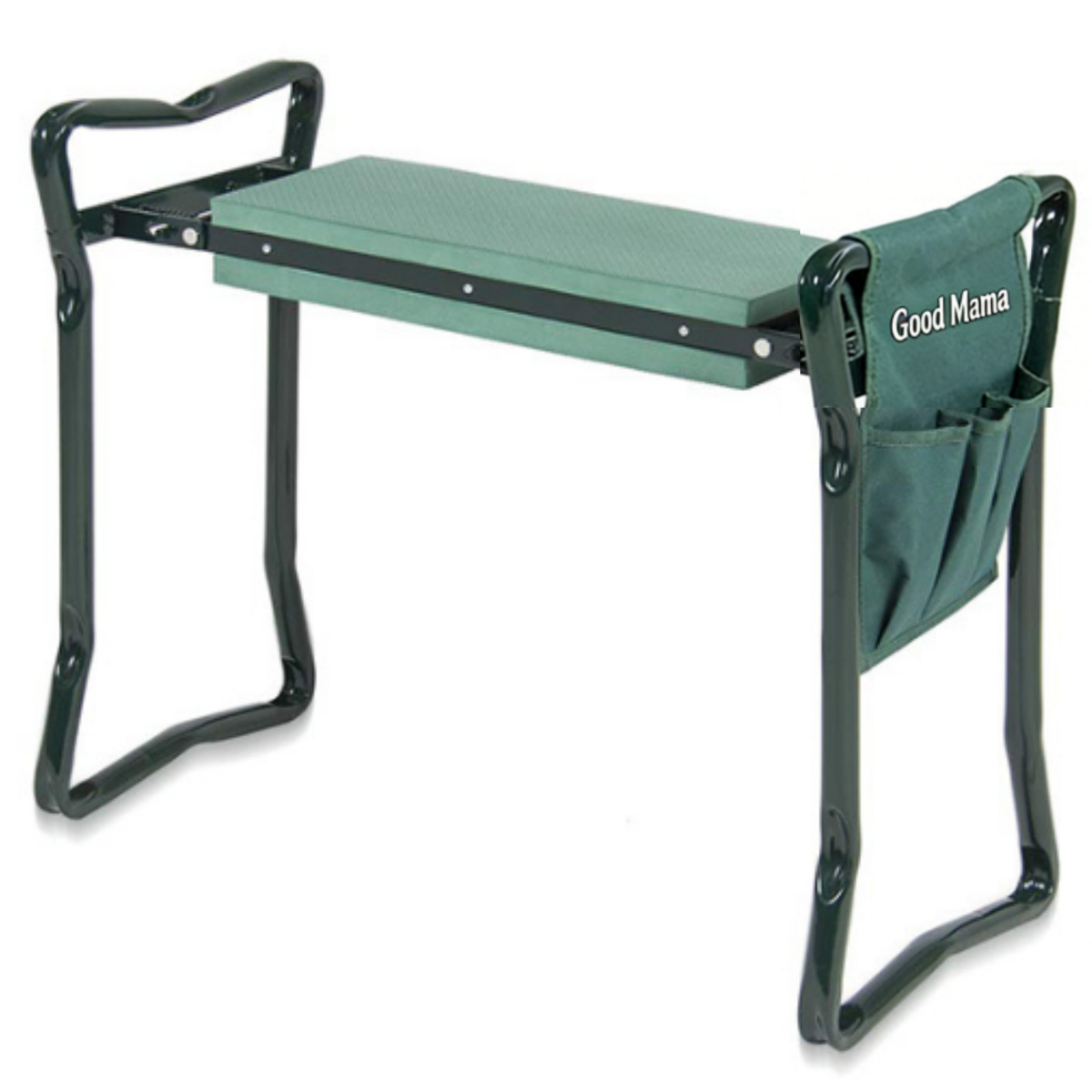 s-zoom.filetakealot-100940920-1.png Good Mama Foldable Garden Kneeler and Seat Stool with Storage Bag Foam Pad - Image 1