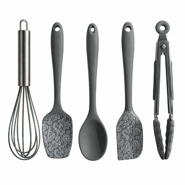 s-zoom.filetakealot-100971954-1.png Kitchen Silicone Utensil Mini Set 5 Pieces - Image 1