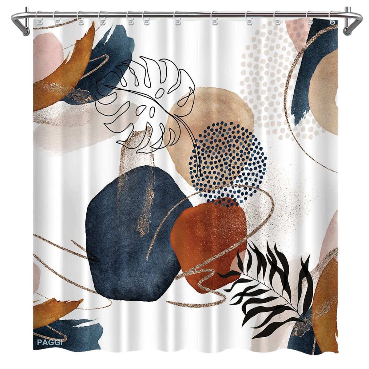 s-zoom.filetakealot-100984730-1.jpg 180x200cm Bathroom Shower Curtain, Waterproof Partition Privacy Curtain - Image 1