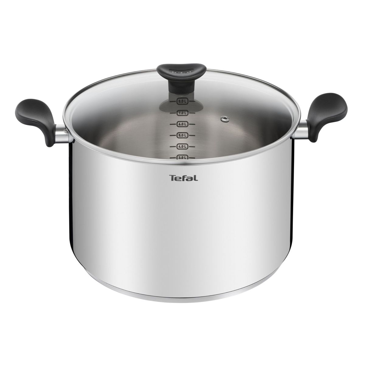 s-zoom.filetakealot-101021009-1.jpg Tefal Primary Stainless Steel Stew Pot with Lid 28 cm - Image 1