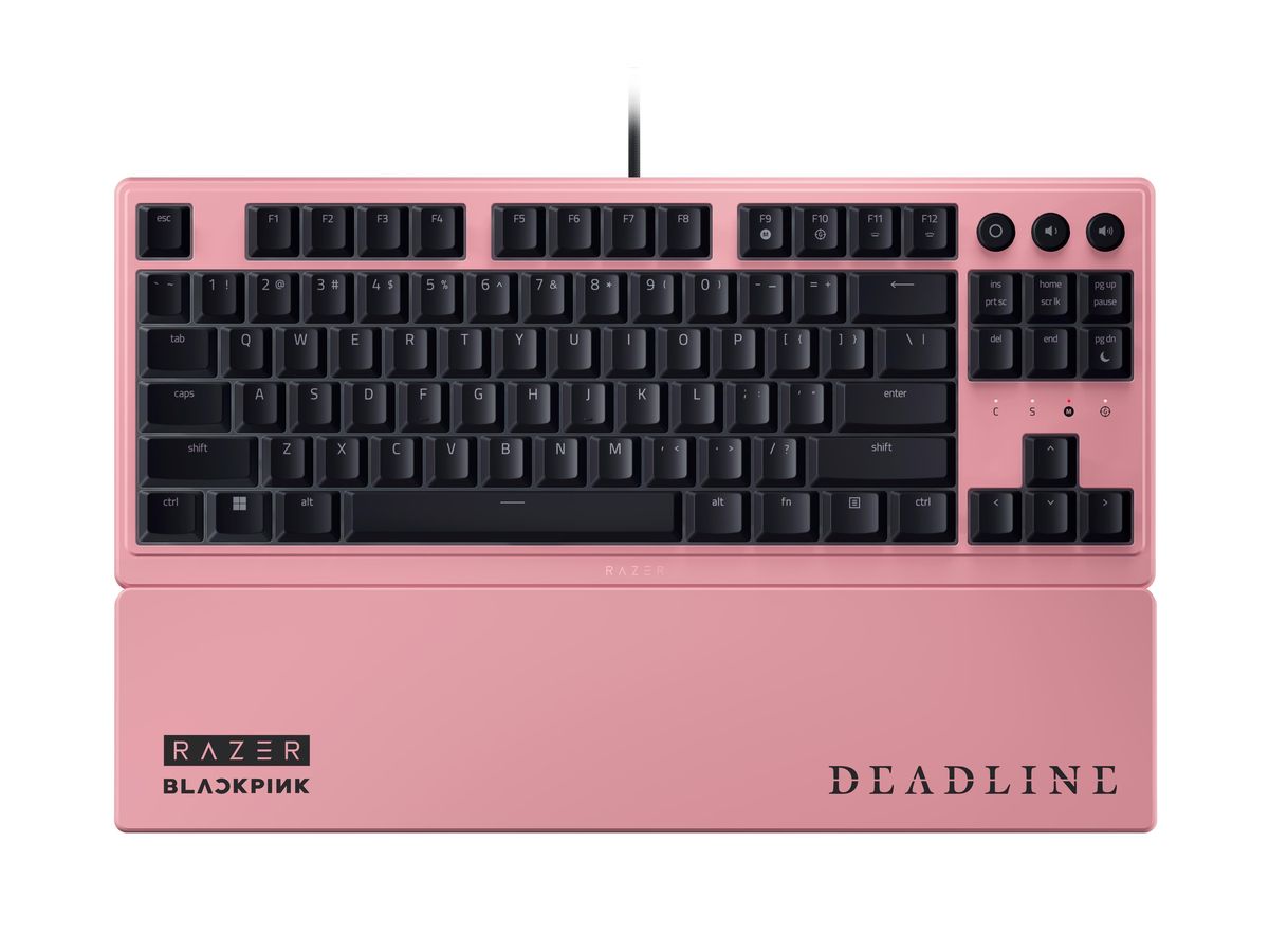 s-zoom.filetakealot-101021327-1.jpg Razer Ornata V3 Tenkeyless Wired Gaming Keyboard- Blackpink Edtion - Image 1