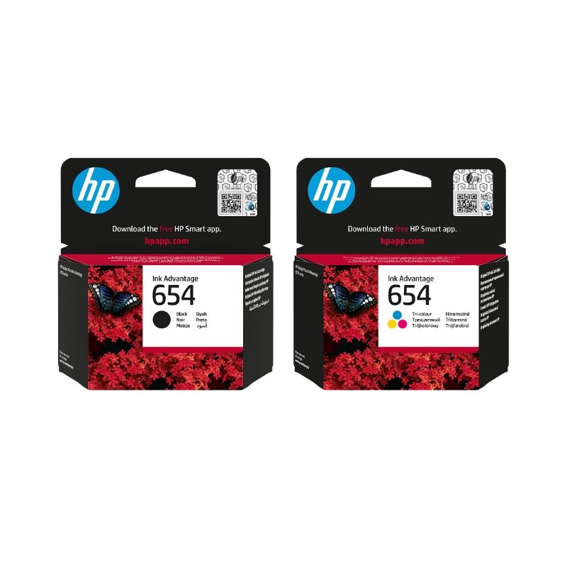 s-zoom.filetakealot-101514062-1.jpg HP 654 Black & Tri Colour Original Ink Cartridge Combo Pack - Image 1