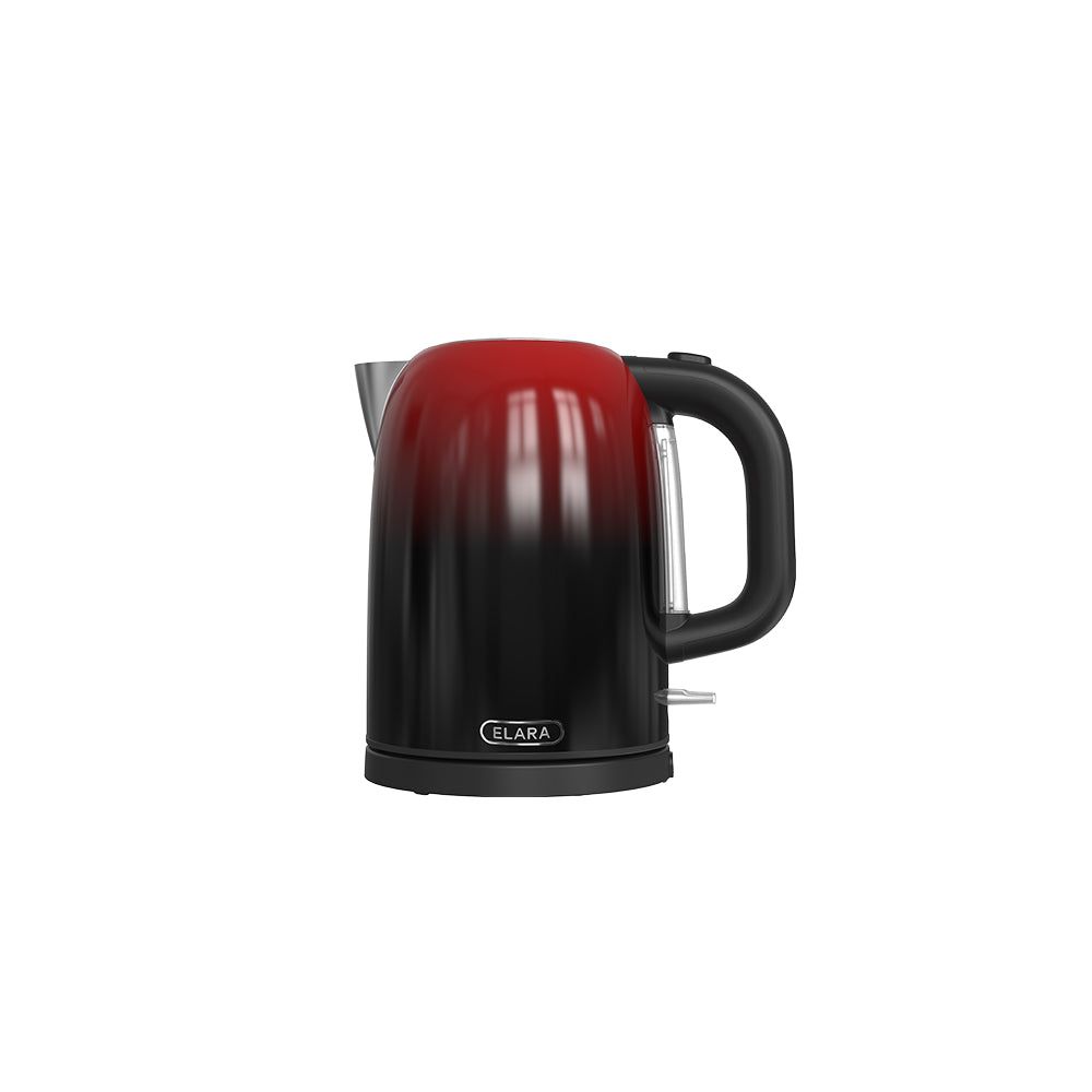 s-zoom.filetakealot-101533618-1.jpg Elara Red-Black Stainless Steel 1.7 L Kettle - Image 1