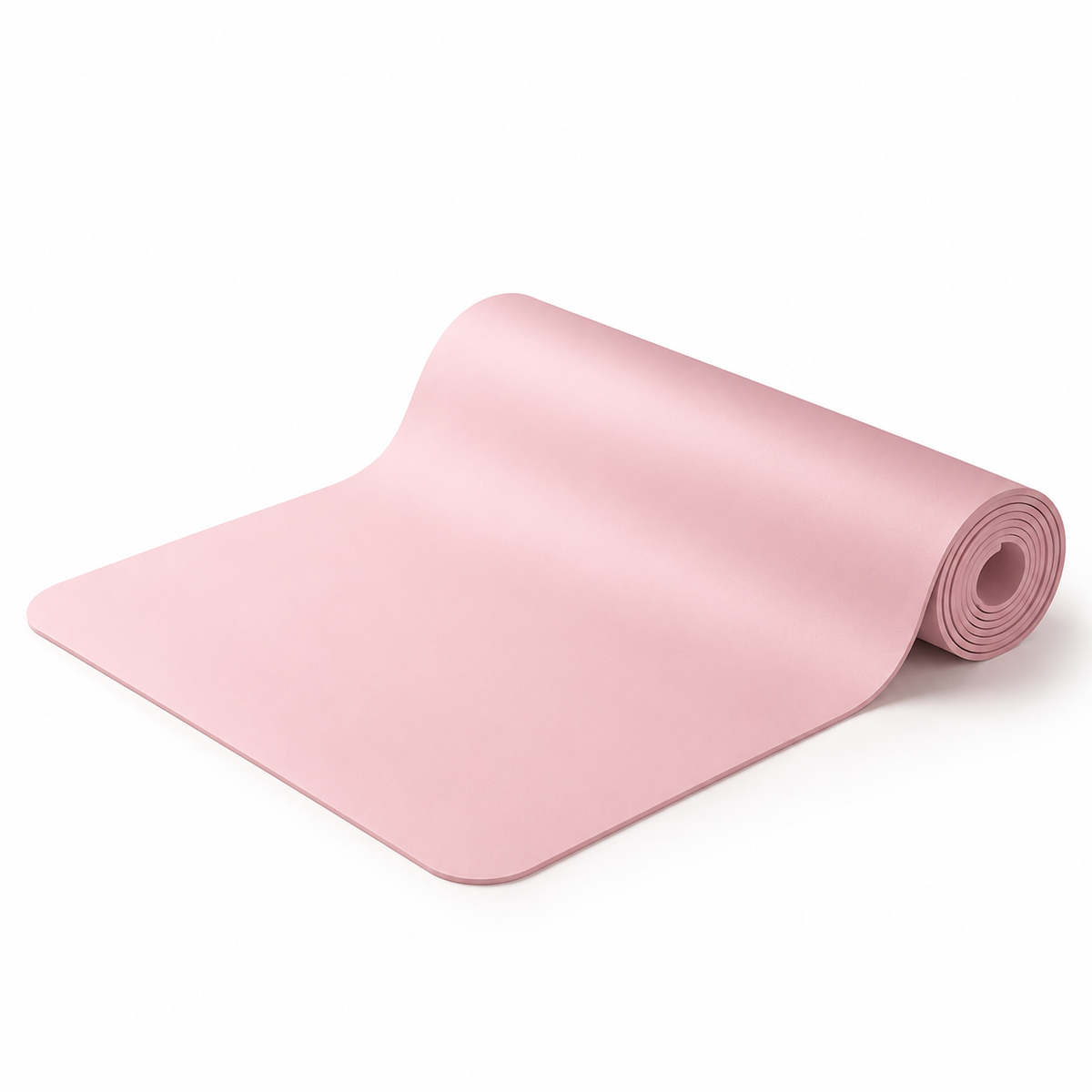 s-zoom.filetakealot-101931463-1.png Pink Yoga Mat Non-Slip with Carry Strap for Fitness & Pilates - Image 1