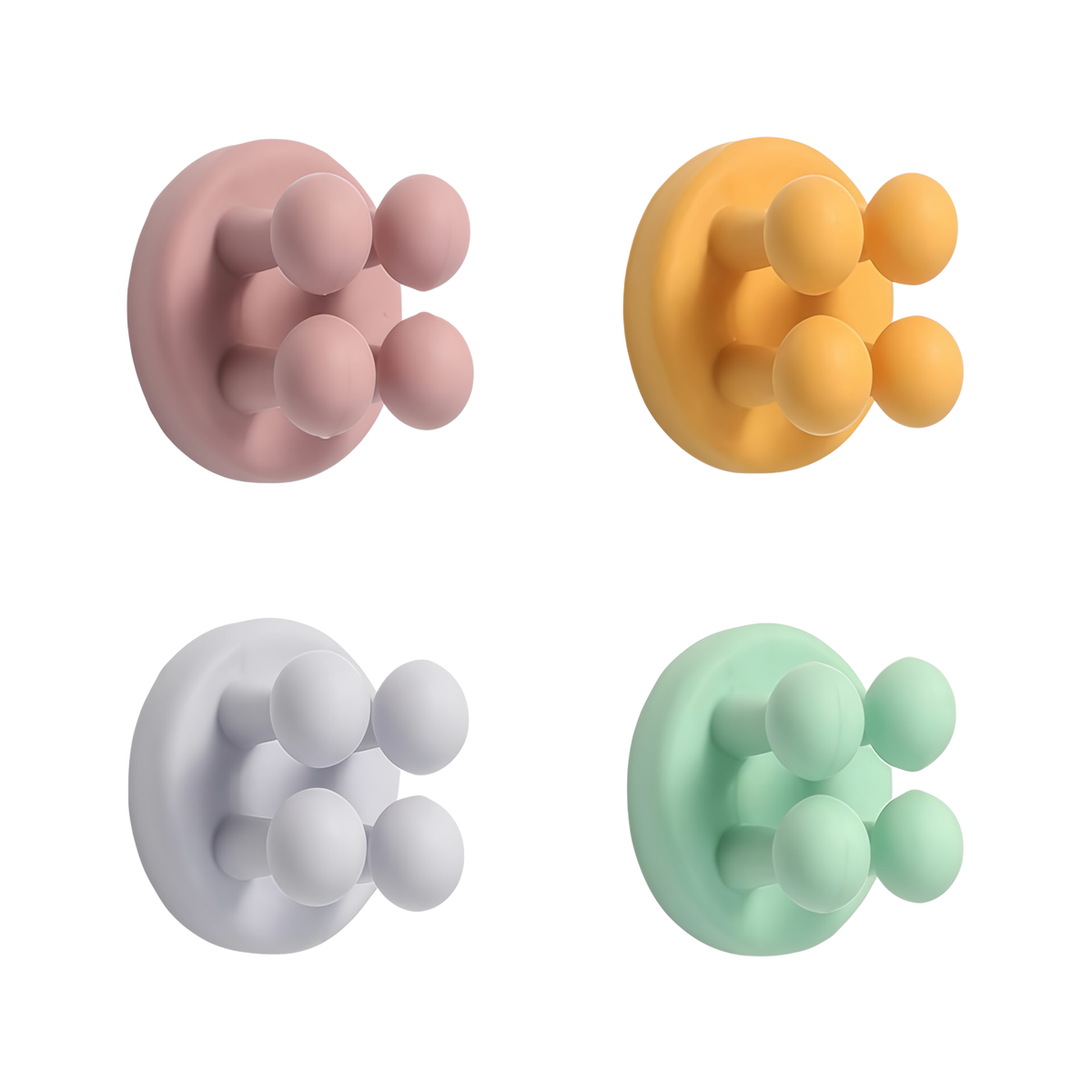 s-zoom.filetakealot-102125384-1.png Sndway 4-Pack Silicone Self-Adhesive Toothbrush Holder Hooks Waterproof - Image 1