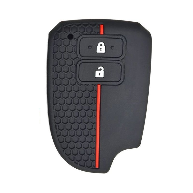 s-zoom.filetakealot-102214597-1.jpg Silicone Car Key Remote Cover Compatible with Toyota Yaris 2018-2020 - Image 1