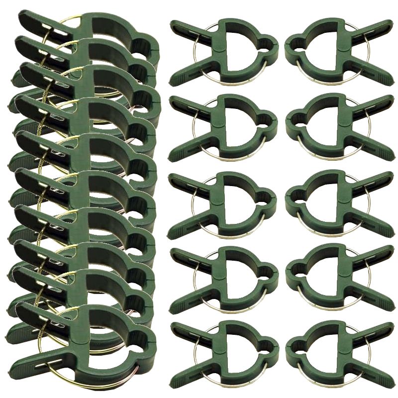s-zoom.filetakealot-102214760-1.jpg Ugabuga Plastic Plant Garden Clip Set (10 Large and 10 Small) - Image 1