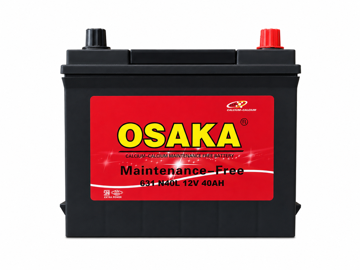 s-zoom.filetakealot-102222852-1.png Osaka 631 N40L 12V 40Ah Calcium-Calcium Sealed Automotive Battery - Image 1