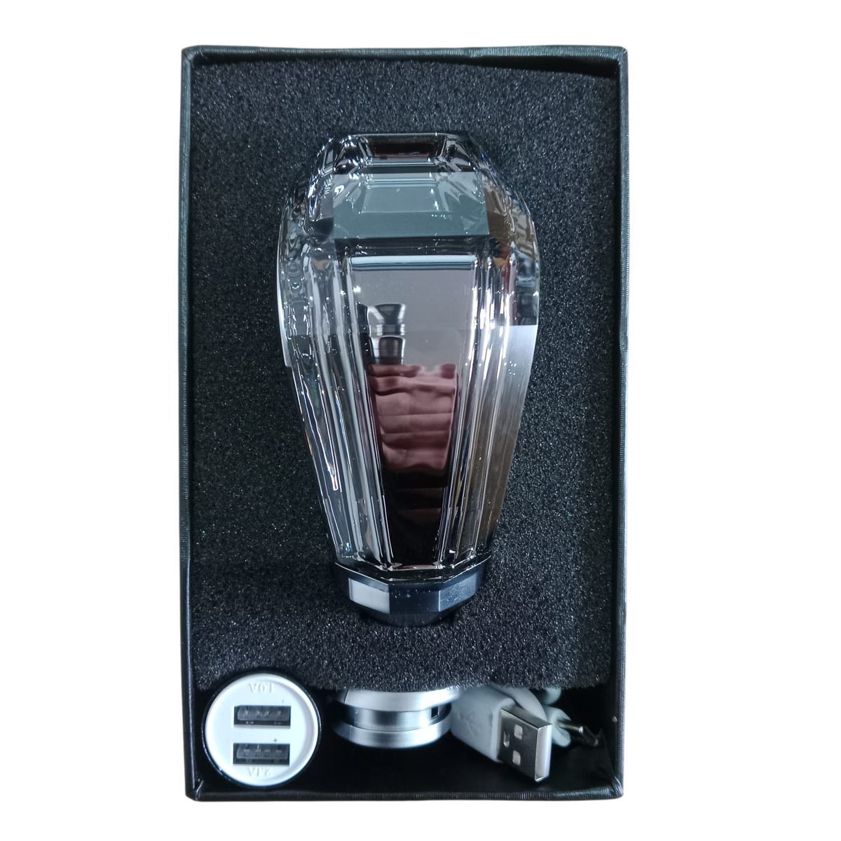 s-zoom.filetakealot-102229585-1.png Universal Crystal LED Gear Knob For Automatic Vehicles - Image 1