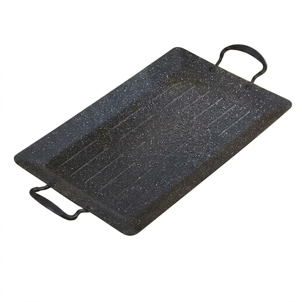s-zoom.filetakealot-102239580-1.jpg Camping and Outdoor Grill Pan - Image 1