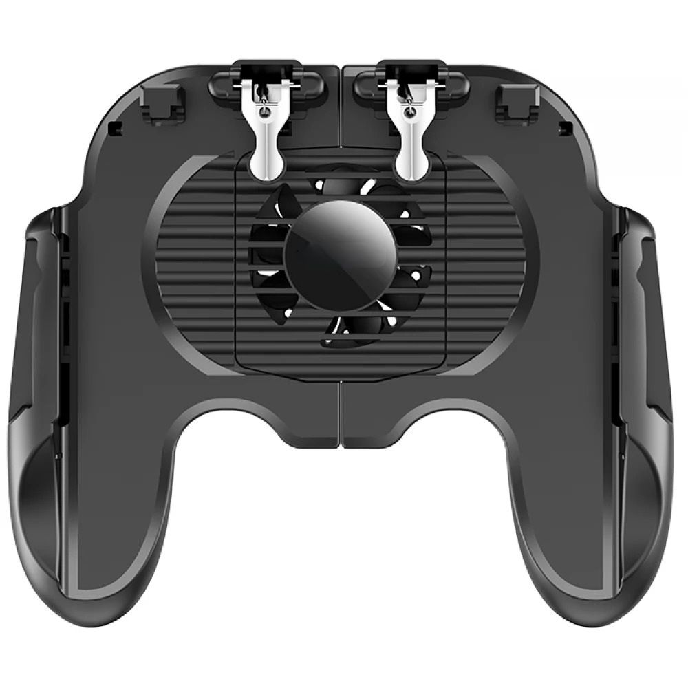 s-zoom.filetakealot-102257316-1.jpg Mobile Gaming Cooling Controller Grip with Fan - PUBG & FPS Trigger Handle - Image 1