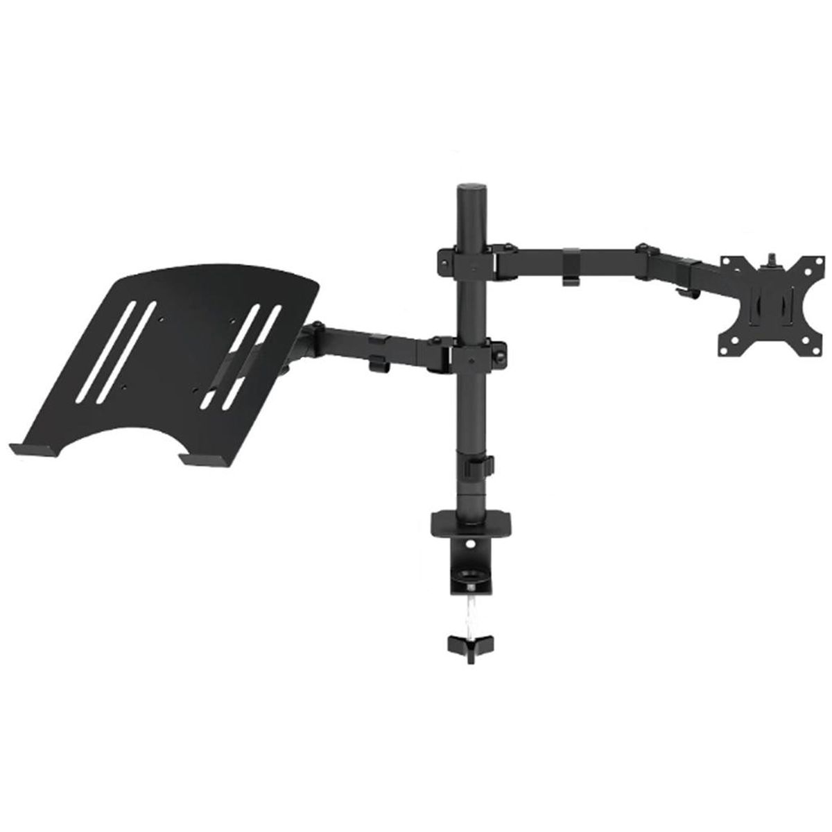 s-zoom.filetakealot-102258383-1.jpg AMOAI Laptop and Monitor Mount Stand Monitor Stand Arm with Tray Adjustable - Image 1