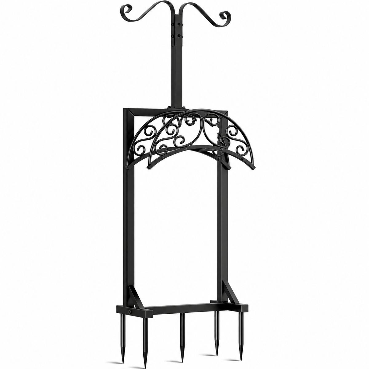s-zoom.filetakealot-102375098-1.jpg Garden Hose Holder with Shepherd Hooks - Image 1