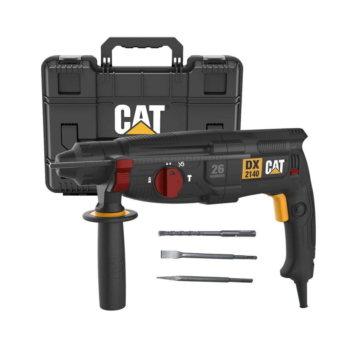 s-zoom.filetakealot-102439064-1.jpg CAT Rotary Hammer SDS 26mm 800W 3J - Image 1
