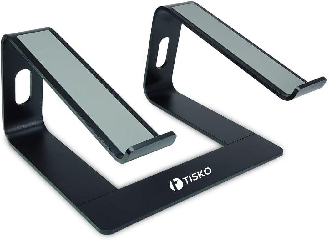 s-zoom.filetakealot-102441479-1.png TISKO Laptop Stand Aluminum Compatible with Notebook Computer 10~15.6 inch - Image 1