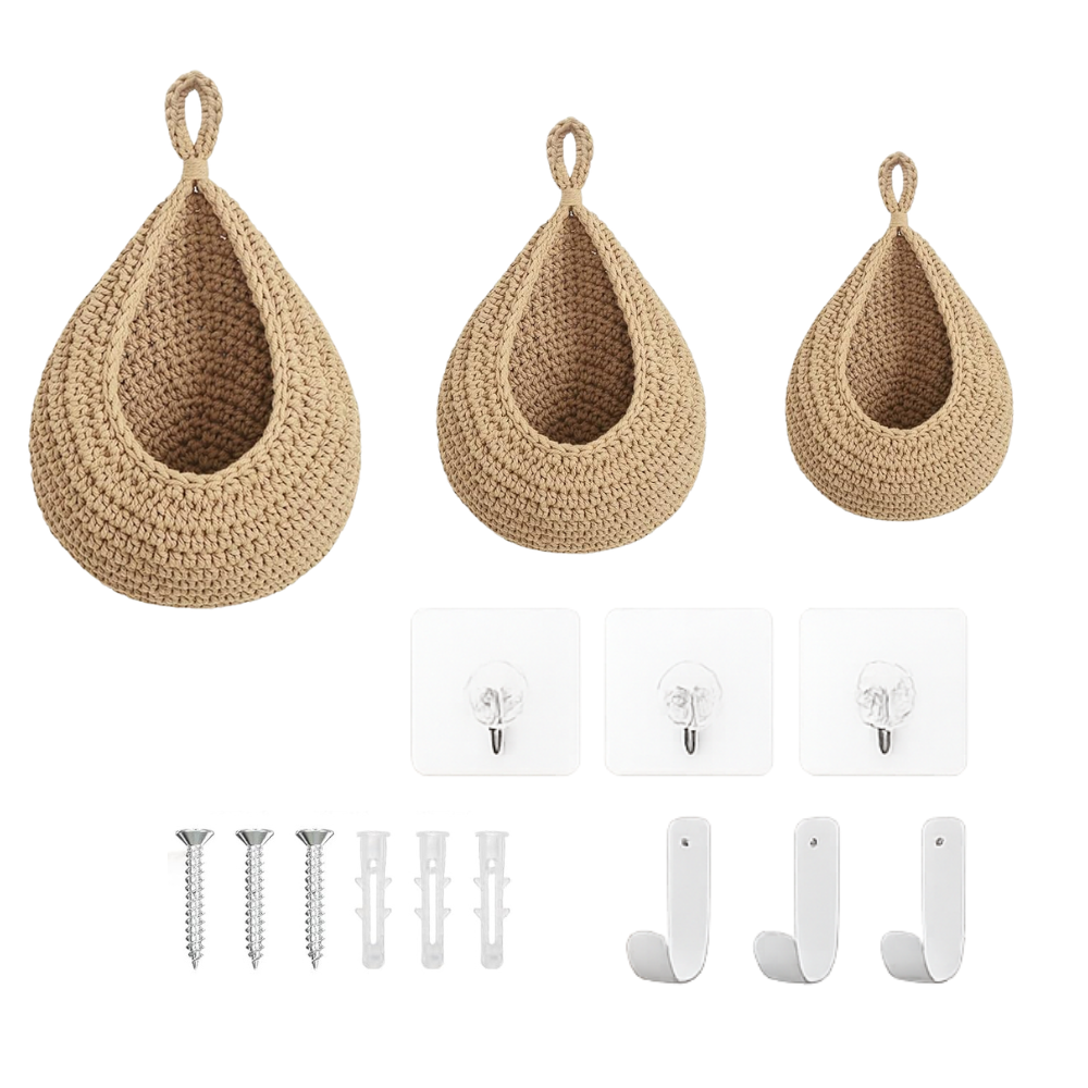 s-zoom.filetakealot-102479497-1.png Bestby - Decorative Hanging Fruit and Storage Baskets for Home (3 Pack) - Image 1