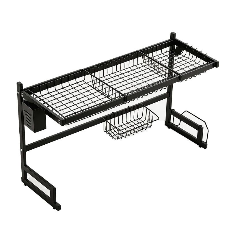 s-zoom.filetakealot-102568417-1.jpg Ruvuma Over Sink Dish Drying Rack, Single Steel Kitchen Dish Rack - Image 1