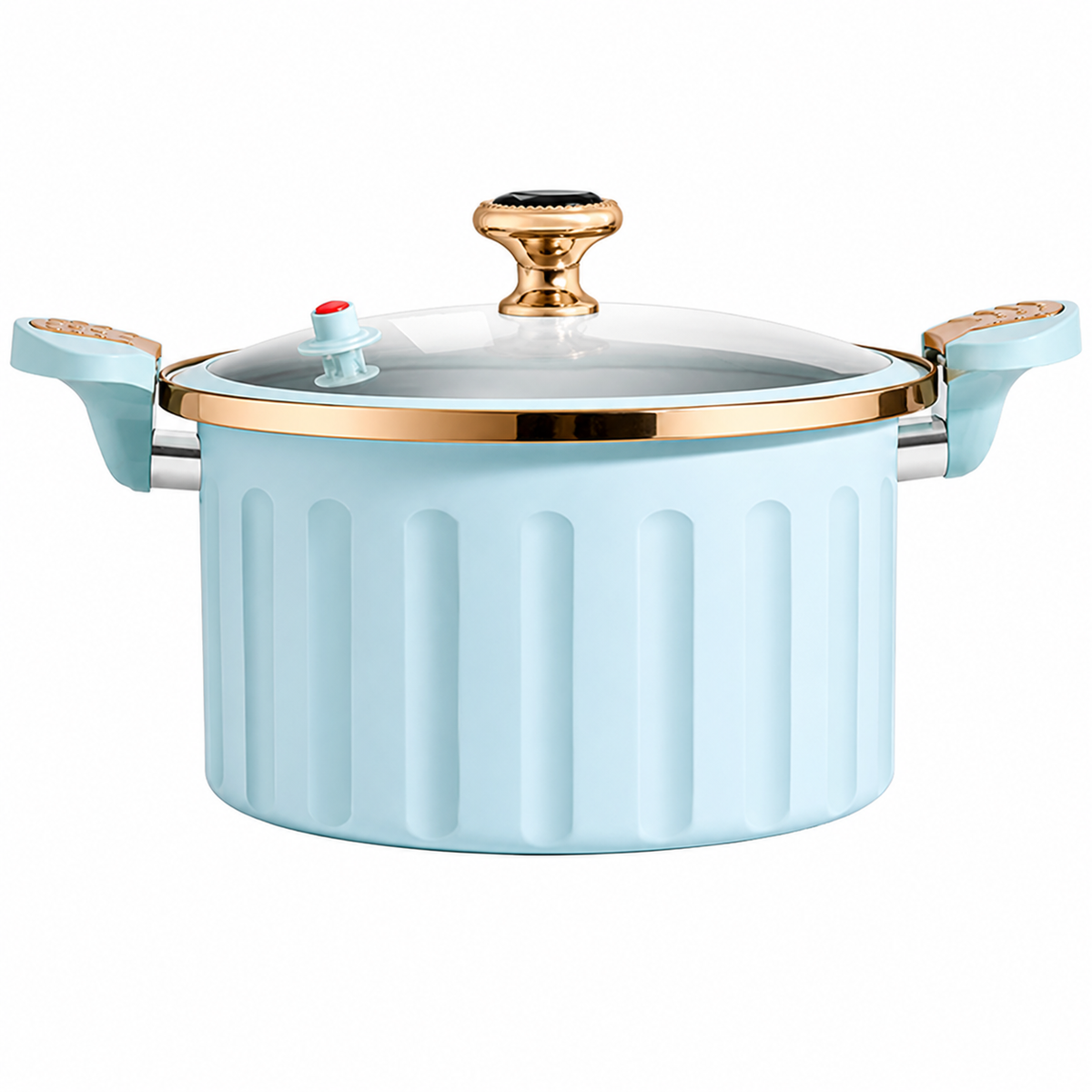 s-zoom.filetakealot-102571666-1.png 10L Non-Stick Micro Pressure Cooker with Tempered Glass Lid - Image 1