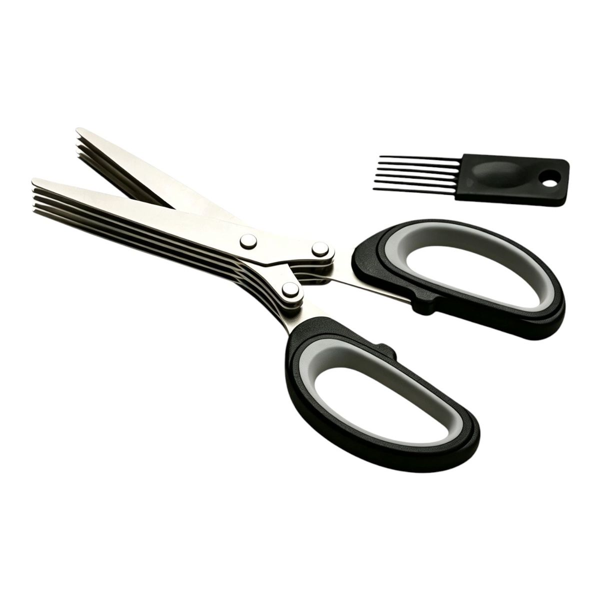 s-zoom.filetakealot-102577042-1.jpg 5-Blade Kitchen Scissors HY-266 - Image 1
