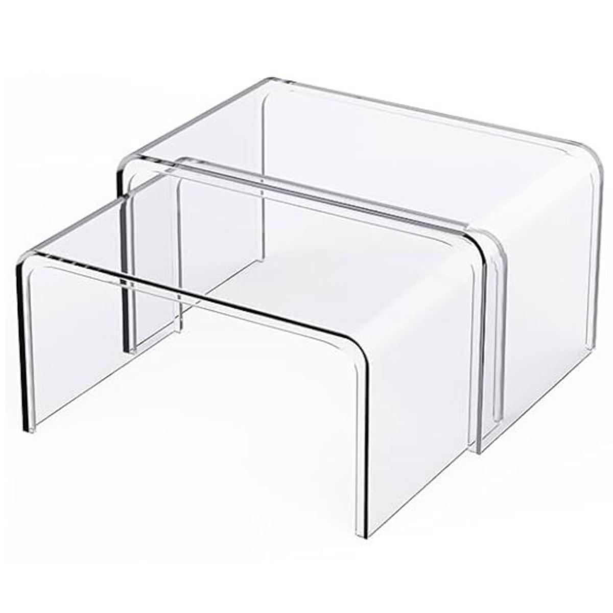 s-zoom.filetakealot-102581415-1.png 2 Pack Clear Cabinet Organizer, Kitchen Organizers & Storage, Counter Top - Image 1
