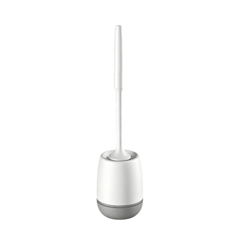 s-zoom.filetakealot-102611831-1.jpg Plastic Round Toilet Brush & Holder - Image 1