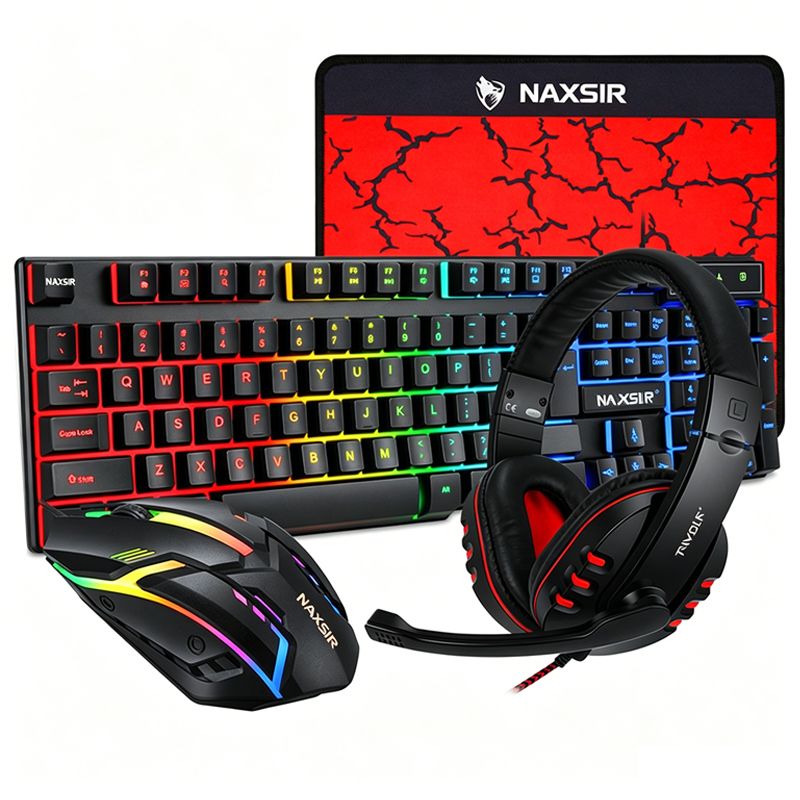s-zoom.filetakealot-102622785-1.jpg NAXSIR - Gaming Keyboards, Keyboard and Mouse set, 4 set - Image 1