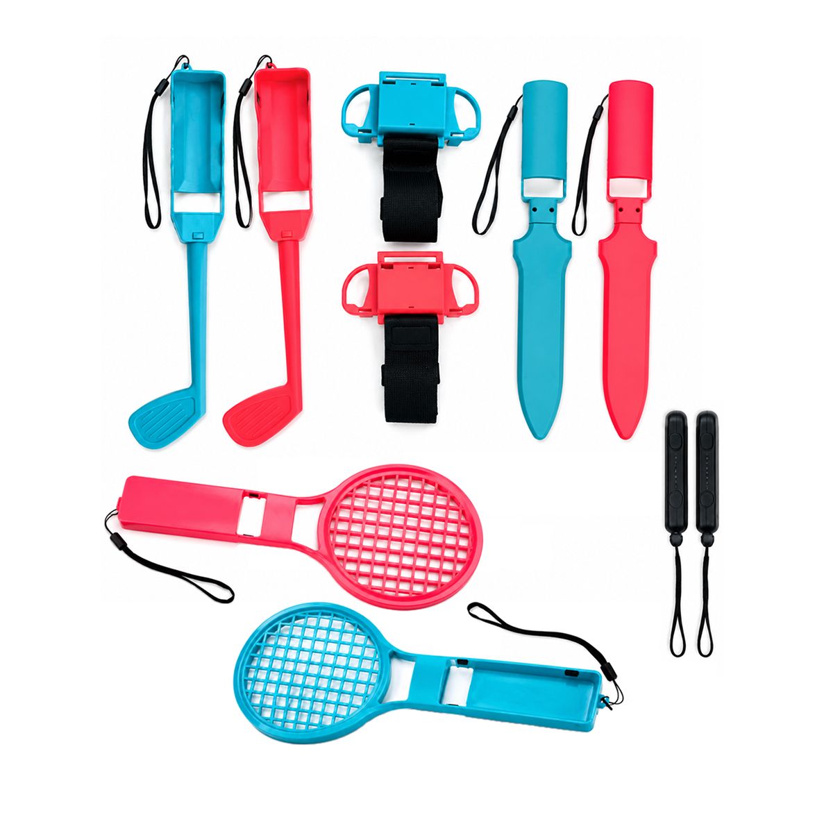 s-zoom.filetakealot-102672362-1.jpg 10-In-1 Switch Sports Accessories For Nintendo Switch//OLED Games Family - Image 1