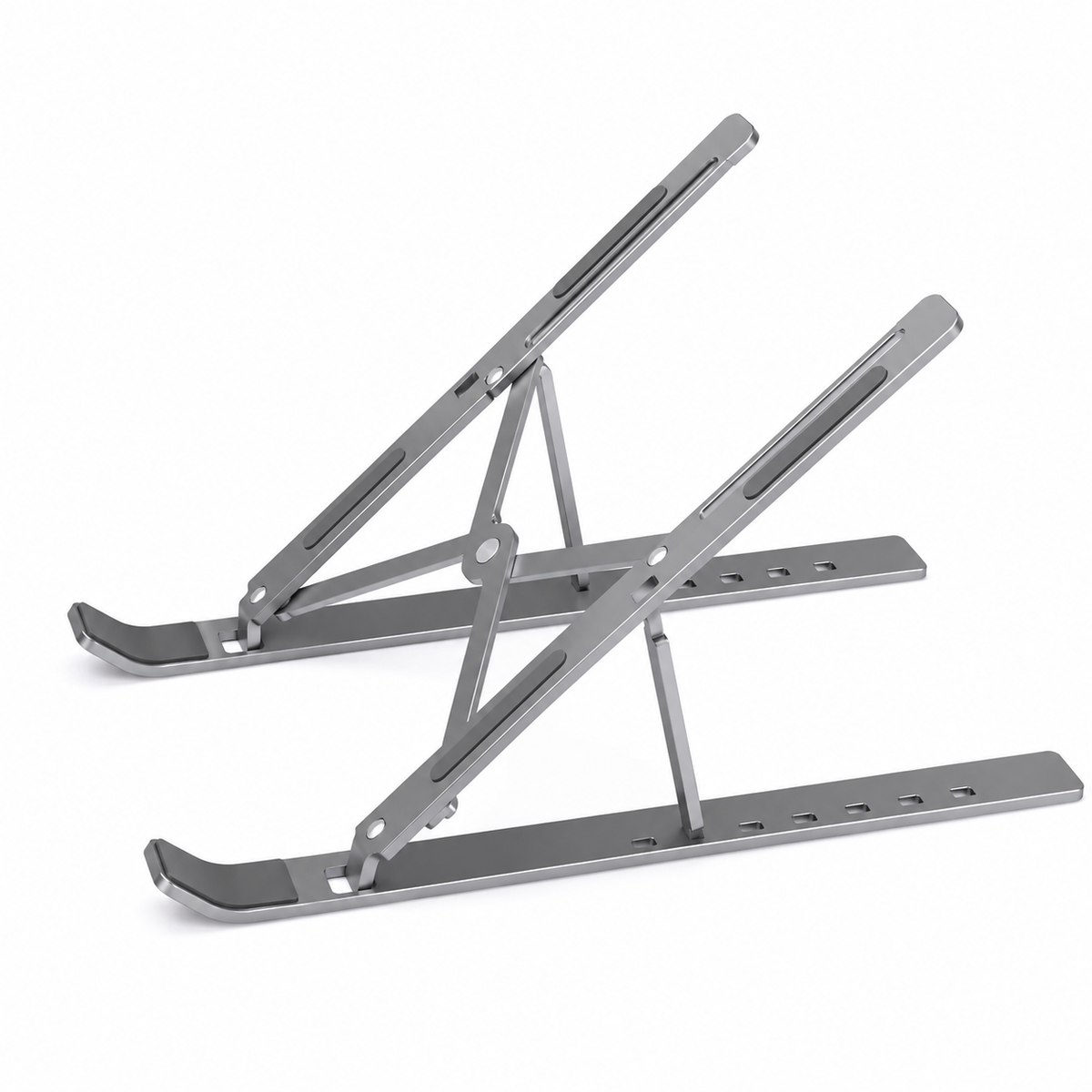 s-zoom.filetakealot-102676518-1.png Mikuso LS-020 Foldable Laptop Stand For Laptop, Aluminum, 10-19" Portable - Image 1