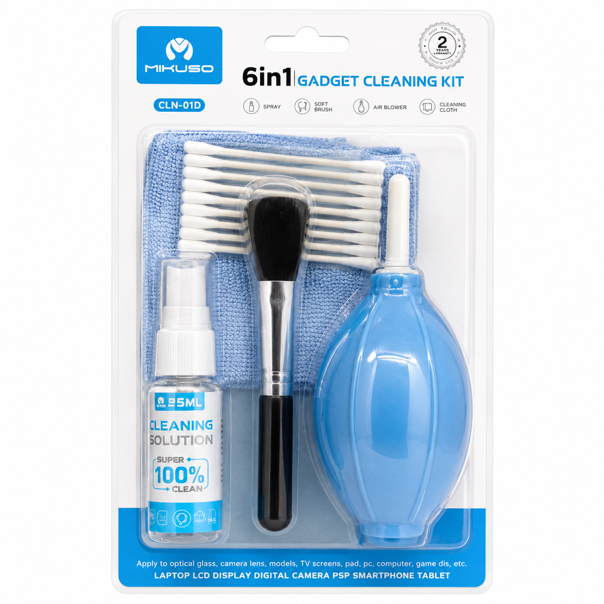 s-zoom.filetakealot-102695595-1.png Mikuso CLN-018 6-in-1 Gadget Cleaning Kit - Cleaning & Repairs - Image 1