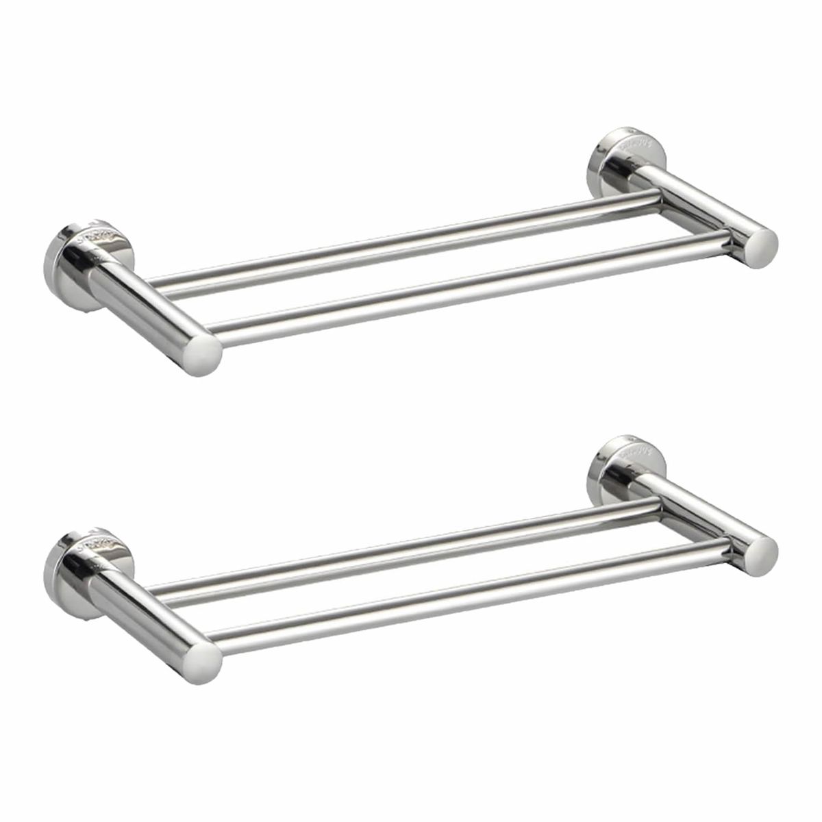 s-zoom.filetakealot-102699492-1.jpg 2 Pieces of Dual Towel Bar Rail For Bathroom - Image 1