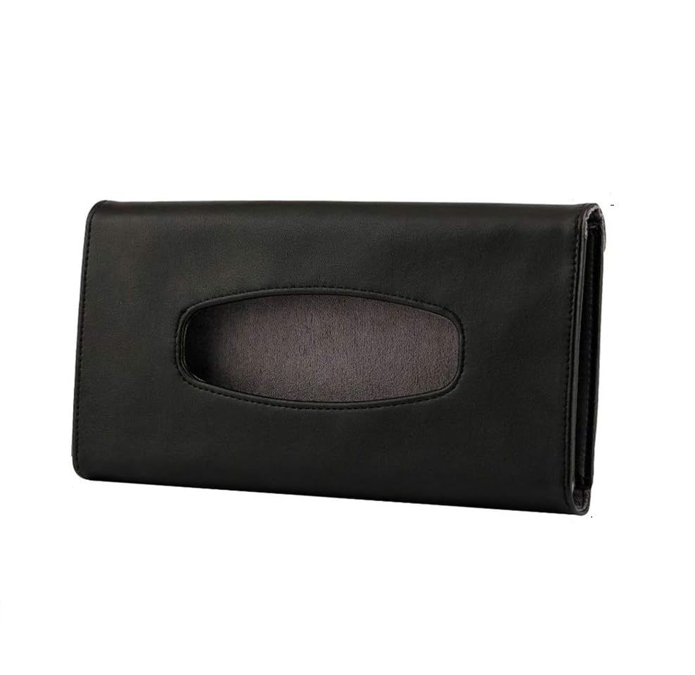 s-zoom.filetakealot-102725185-1.jpg Car Visor Tissue Holder, Sun Visor Napkin Holder Backseat Tissue Case - Image 1