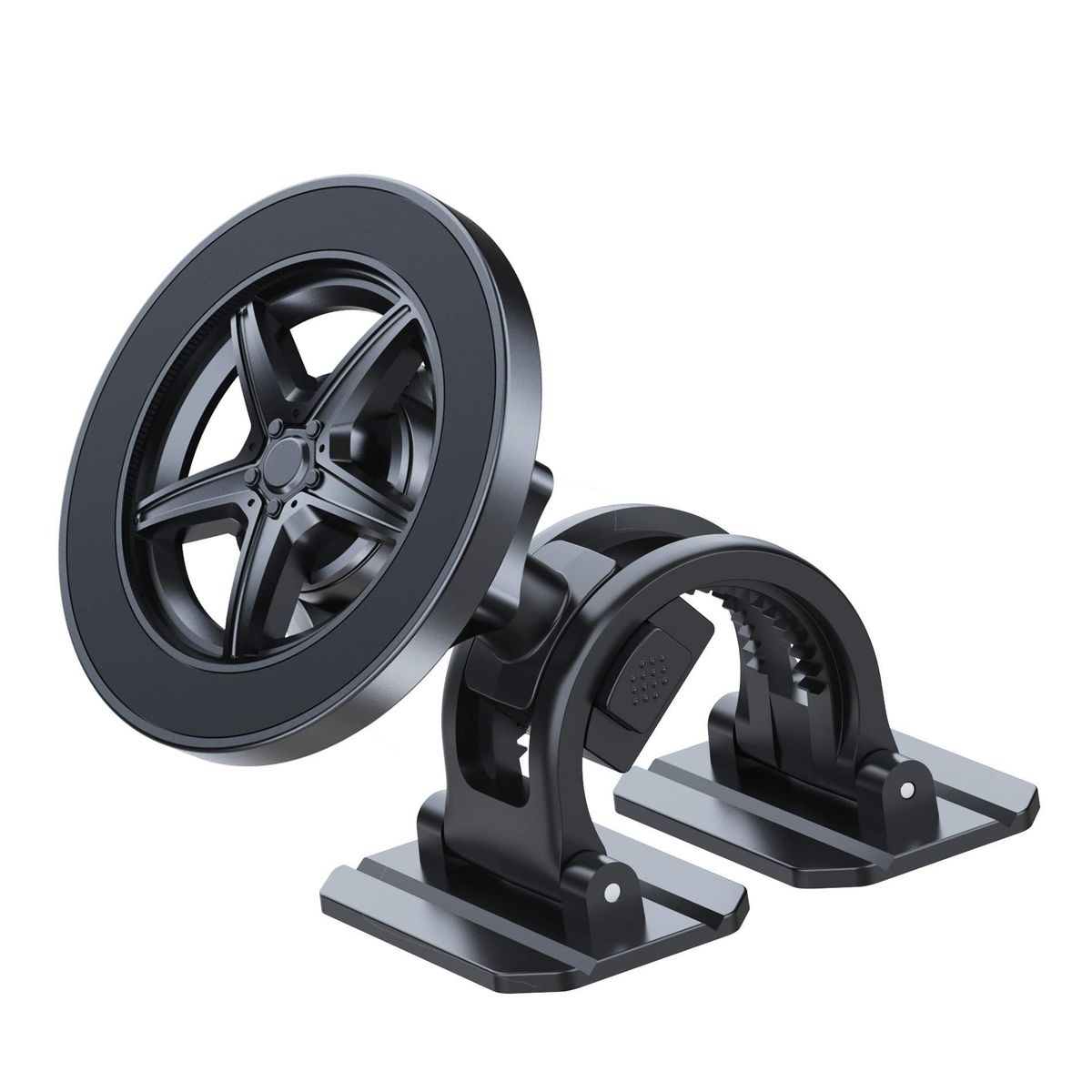 s-zoom.filetakealot-102736884-1.jpg Magnetic Car Phone Mount Dashboard Smartphone Holder-Black - Image 1