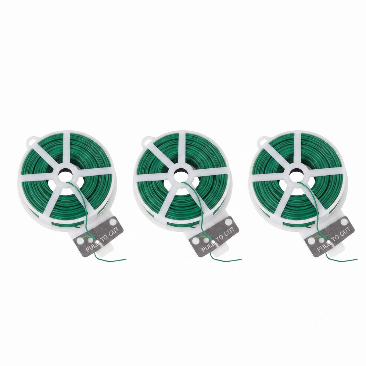 s-zoom.filetakealot-102784035-1.png 3 Pack - Garden Twist Tie with Cutter - 30m Heavy Duty Plant Support Wire - Image 1
