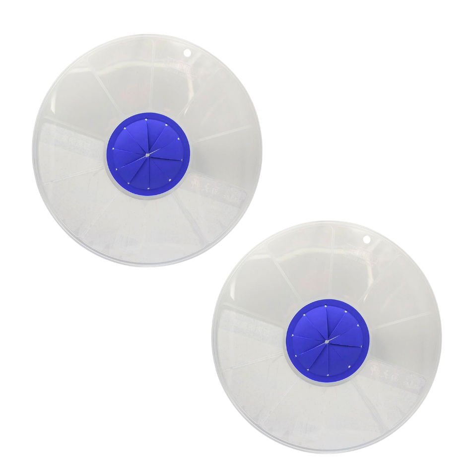 s-zoom.filetakealot-102828899-1.png Bestby-2Piece Universal Anti-Splash Mixing/Cooking Cover With Rubber Center - Image 1