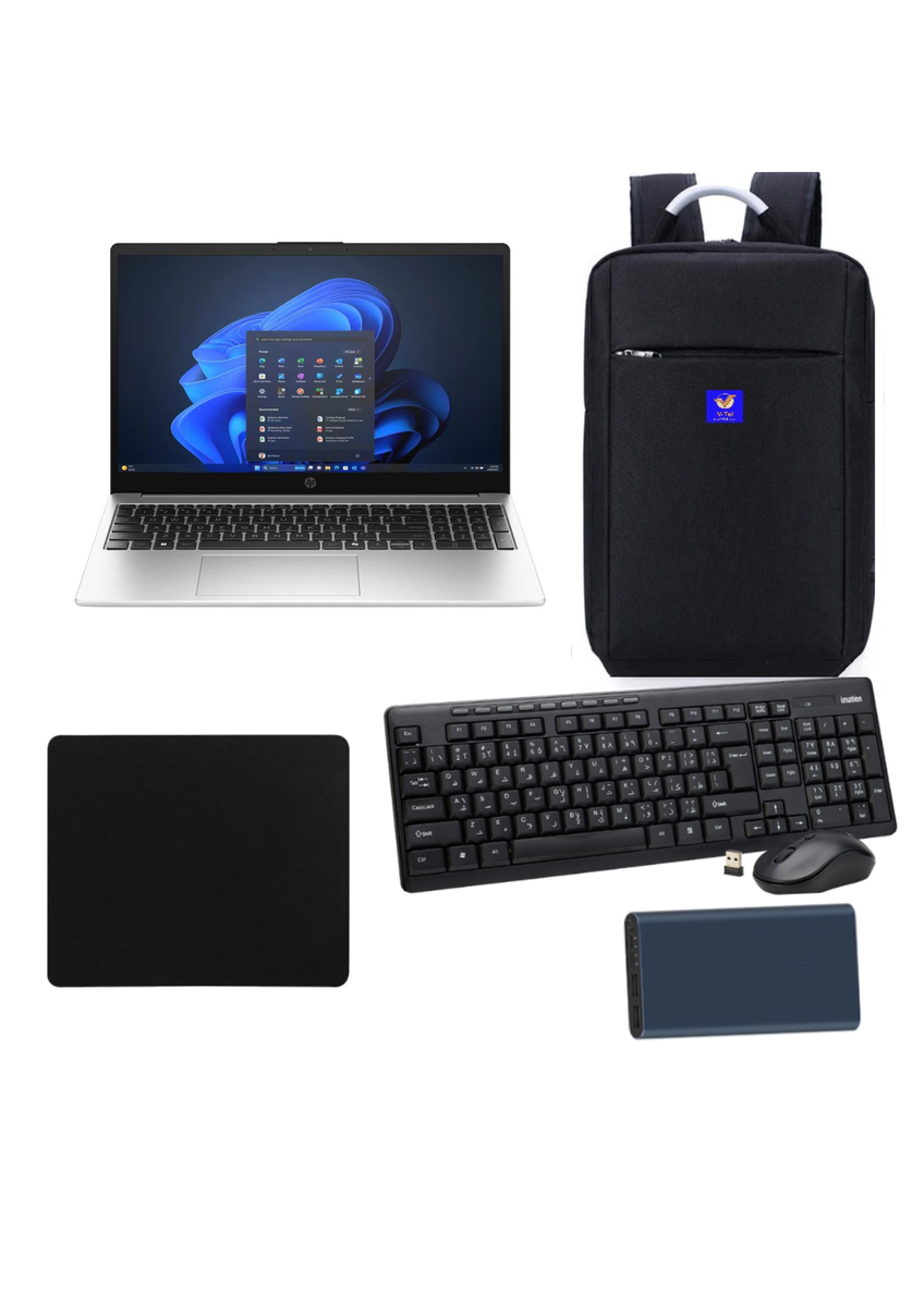 s-zoom.filetakealot-102842057-1.png HP 255R G10 15.6" FHD Laptop - AMD Ryzen 5 512GB SSD 8GB RAM- VTel Bundle - Image 1