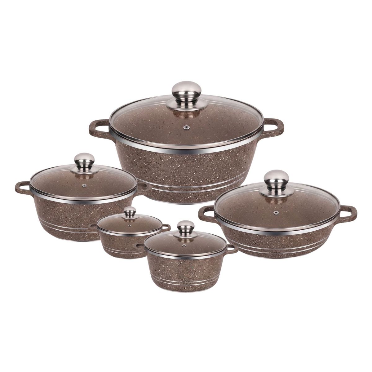 s-zoom.filetakealot-102887128-1.jpg 10-Piece Non-Stick Granite Cookware Set - Image 1