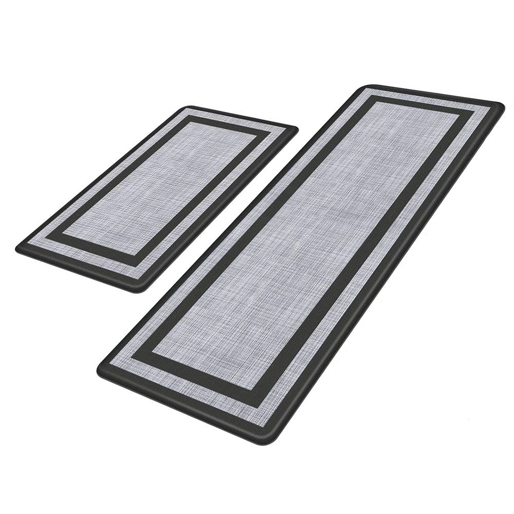 s-zoom.filetakealot-102979020-1.jpg Kitchen Mats Set of 2, with Cushioned Anti-Fatigue Non-Skid Rug Sets - Image 1