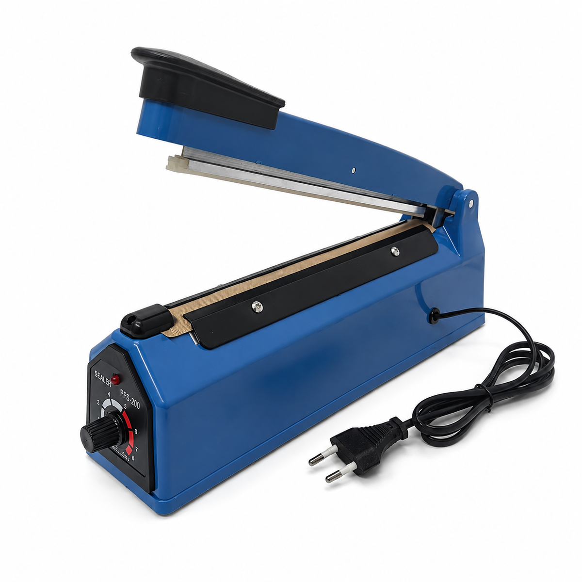 s-zoom.filetakealot-103014596-1.png PFS-200 Impulse Sealer - 200mm Plastic Bag Sealing Machine - Image 1