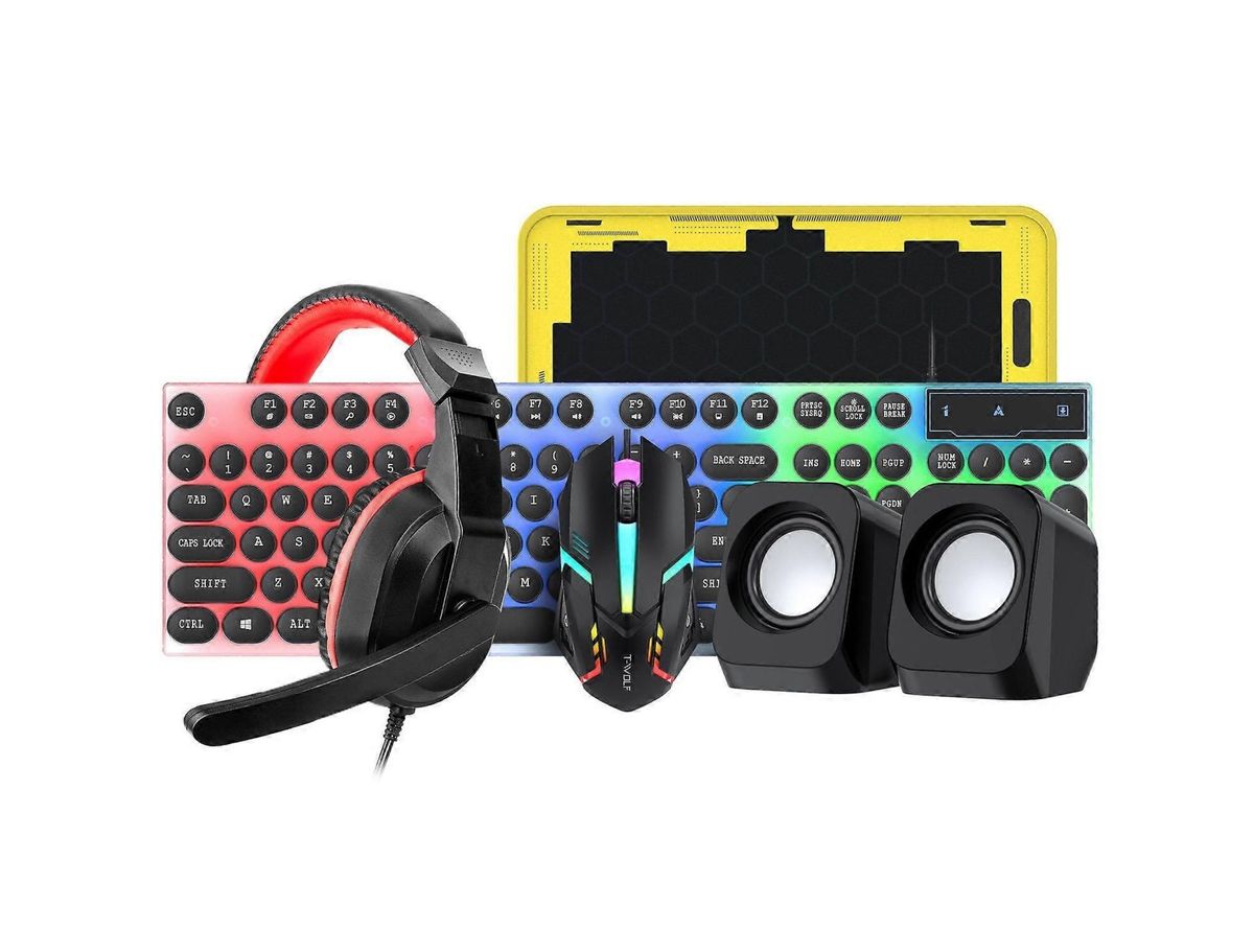 s-zoom.filetakealot-103016190-1.jpg T-WOLF TF250 5-in-1 Gaming Set RGB Keyboard, Mouse, Headset & Mousepad - Image 1