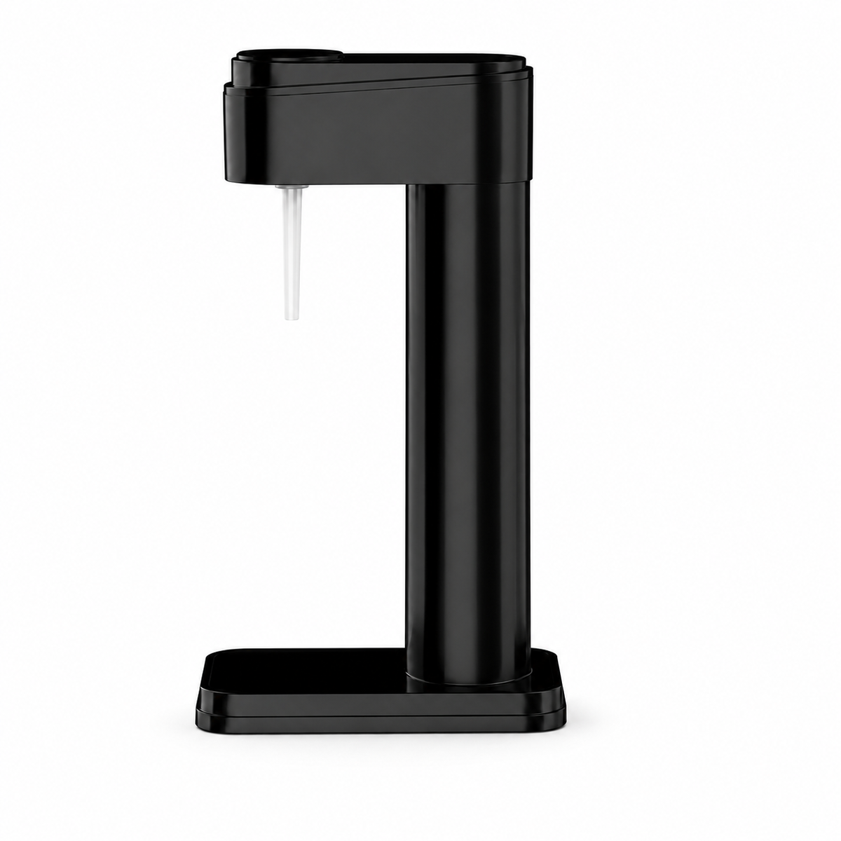 s-zoom.filetakealot-103038235-1.png Manual Sparkling Water Maker with Bottle, CO2 Cylinder Excluded - Black - Image 1
