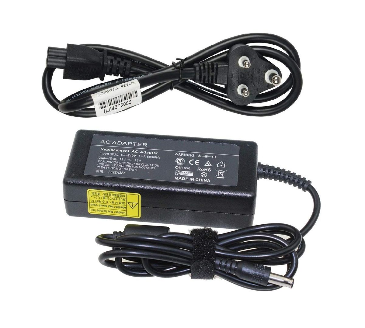 s-zoom.filetakealot-103040452-1.jpg 60W 19V 3.16A Replacement Laptop Charger Compatible with Samsung 5.5x3.0mm - Image 1