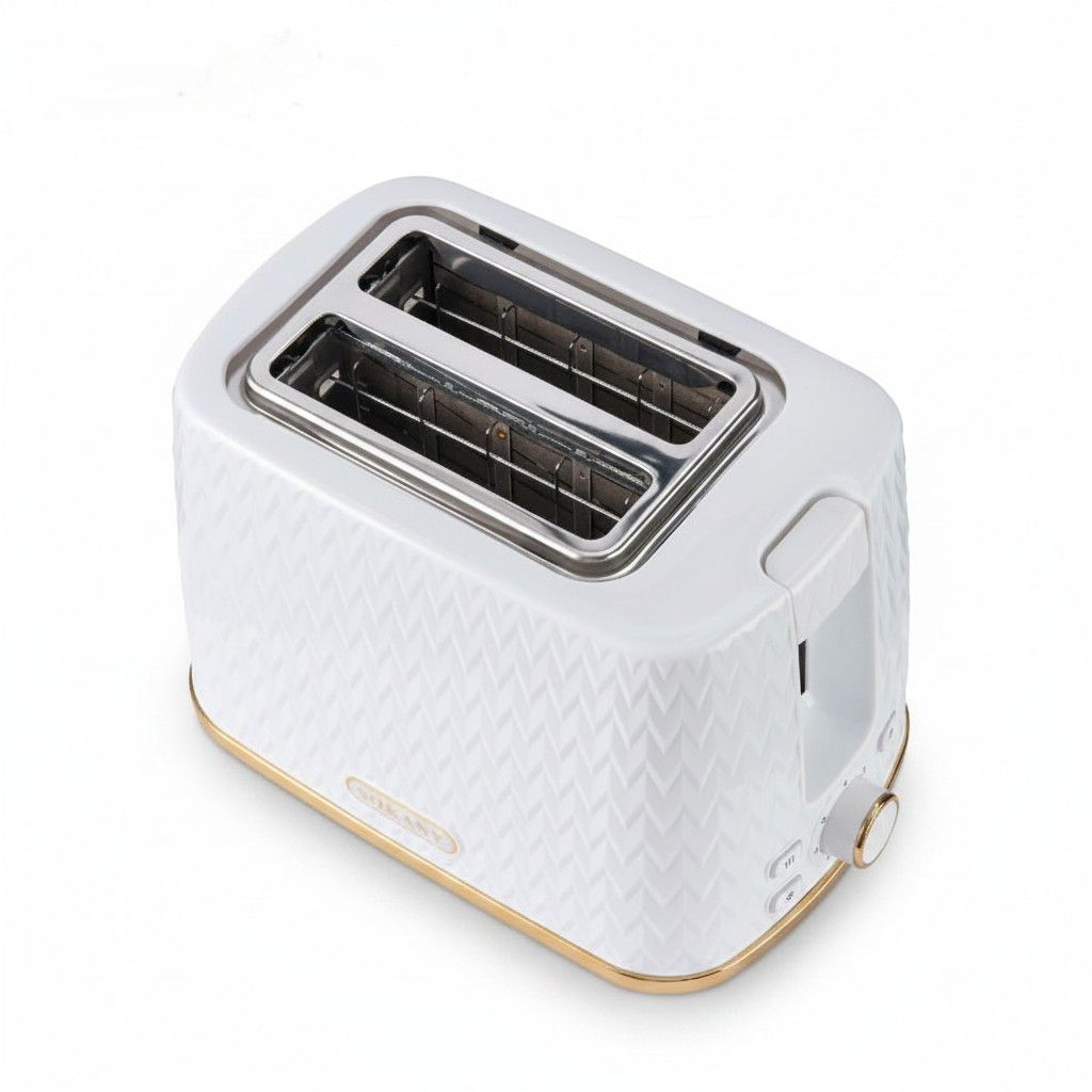 s-zoom.filetakealot-103055669-1.jpg Sokany 780W Pop-Up Toaster - Electric 2 Slice Bread Toaster with Crumb Tray - Image 1