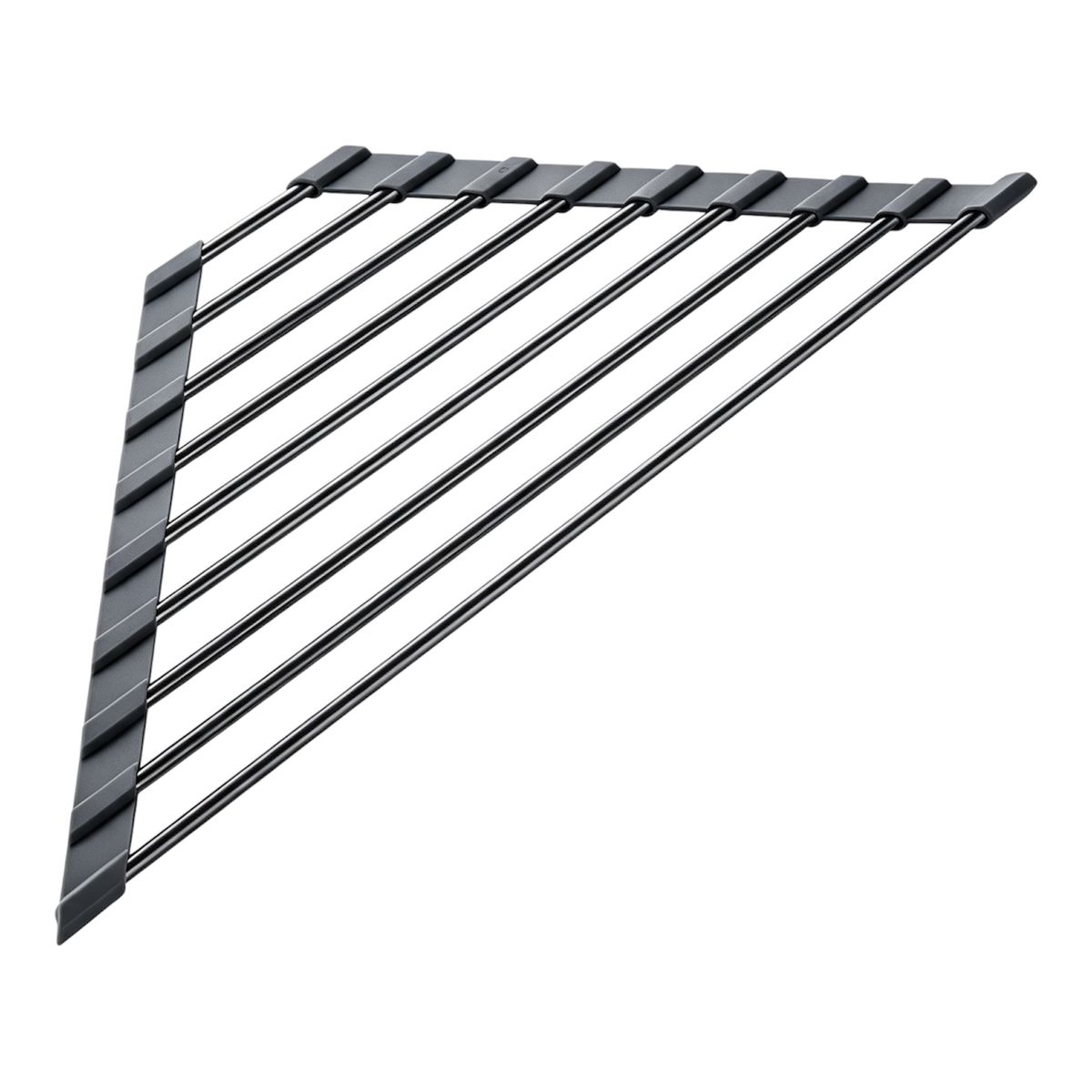 s-zoom.filetakealot-103059689-1.jpg Danny Home Roll-up Drying Rack for Sink Corner-DH4178-GREY - Image 1